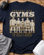 Protect Our Gyms T-Shirt — Navy