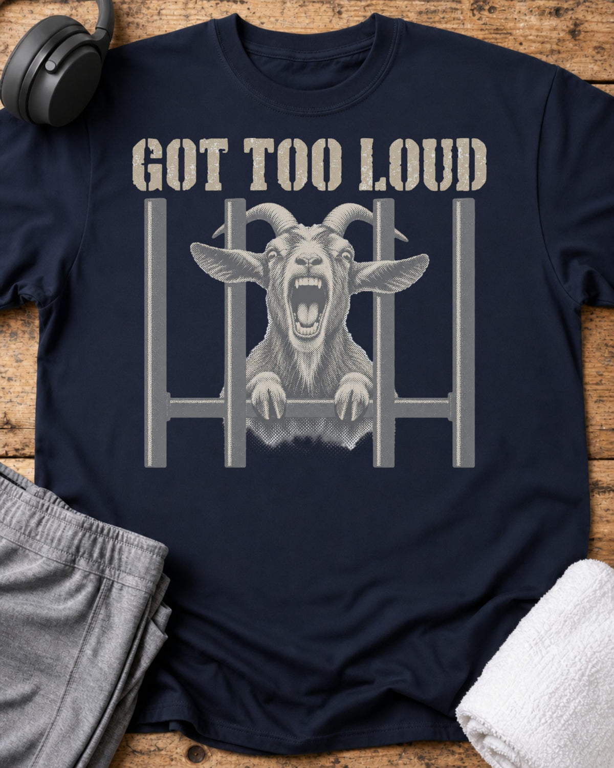 Got Too Loud T-Shirt — Navy