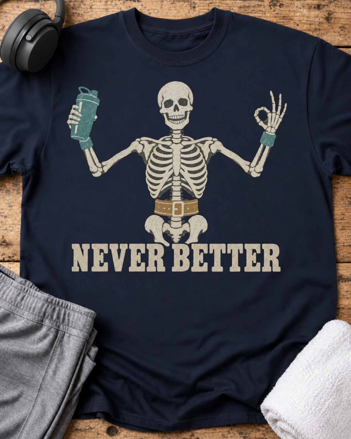 Never Better T-Shirt — Navy