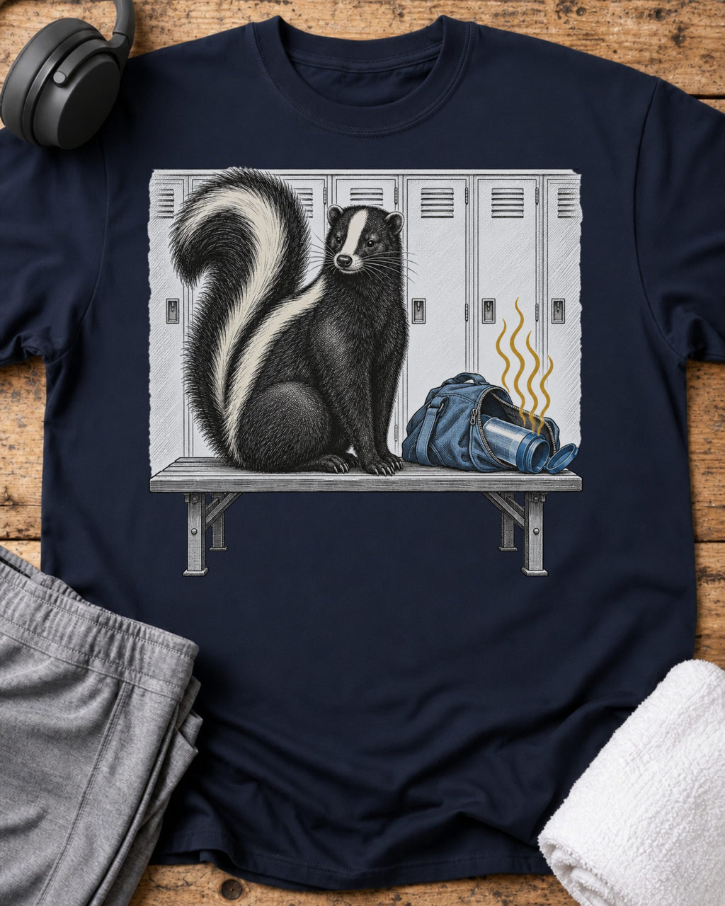 Innocent This Time T-Shirt — Navy