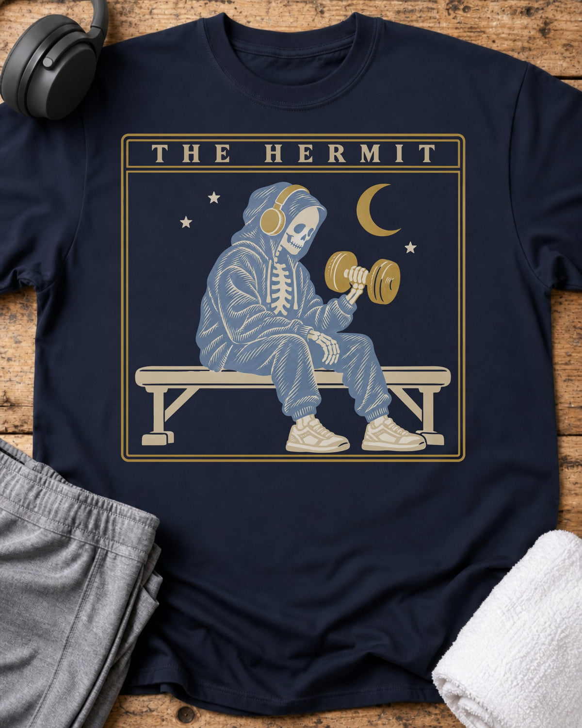 The Hermit T-Shirt — Navy