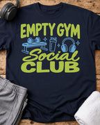 Empty Gym Club T-Shirt — Navy