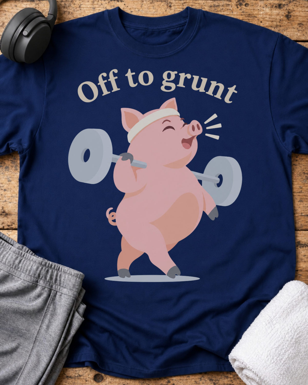 Off To Grunt T-Shirt — Royal