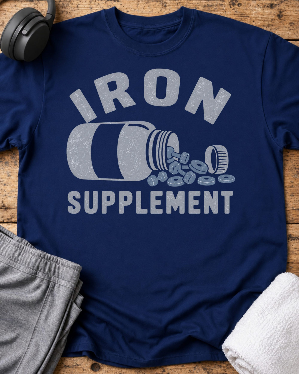 Iron Supplement T-Shirt — Royal