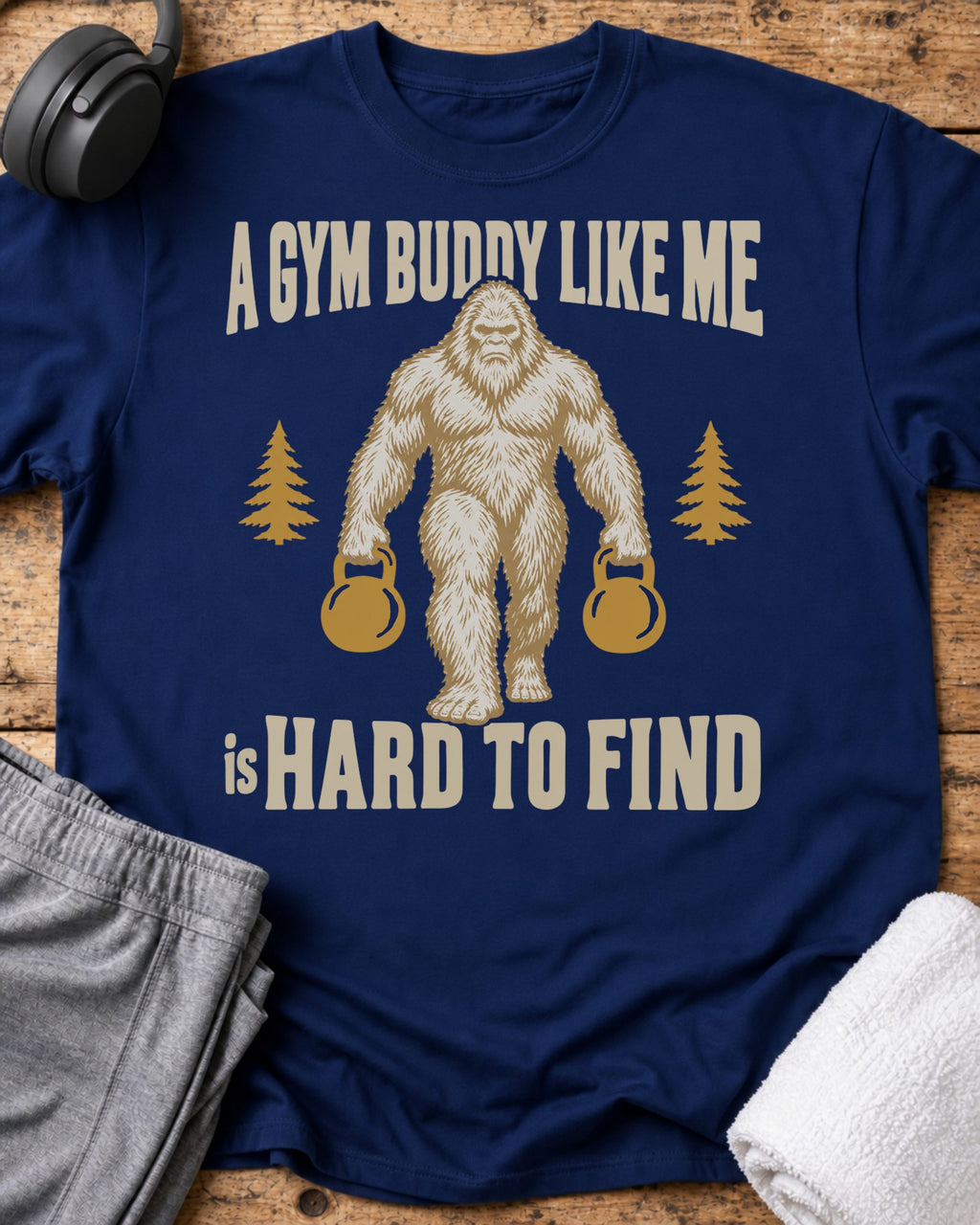 Gym Buddy T-Shirt — Royal