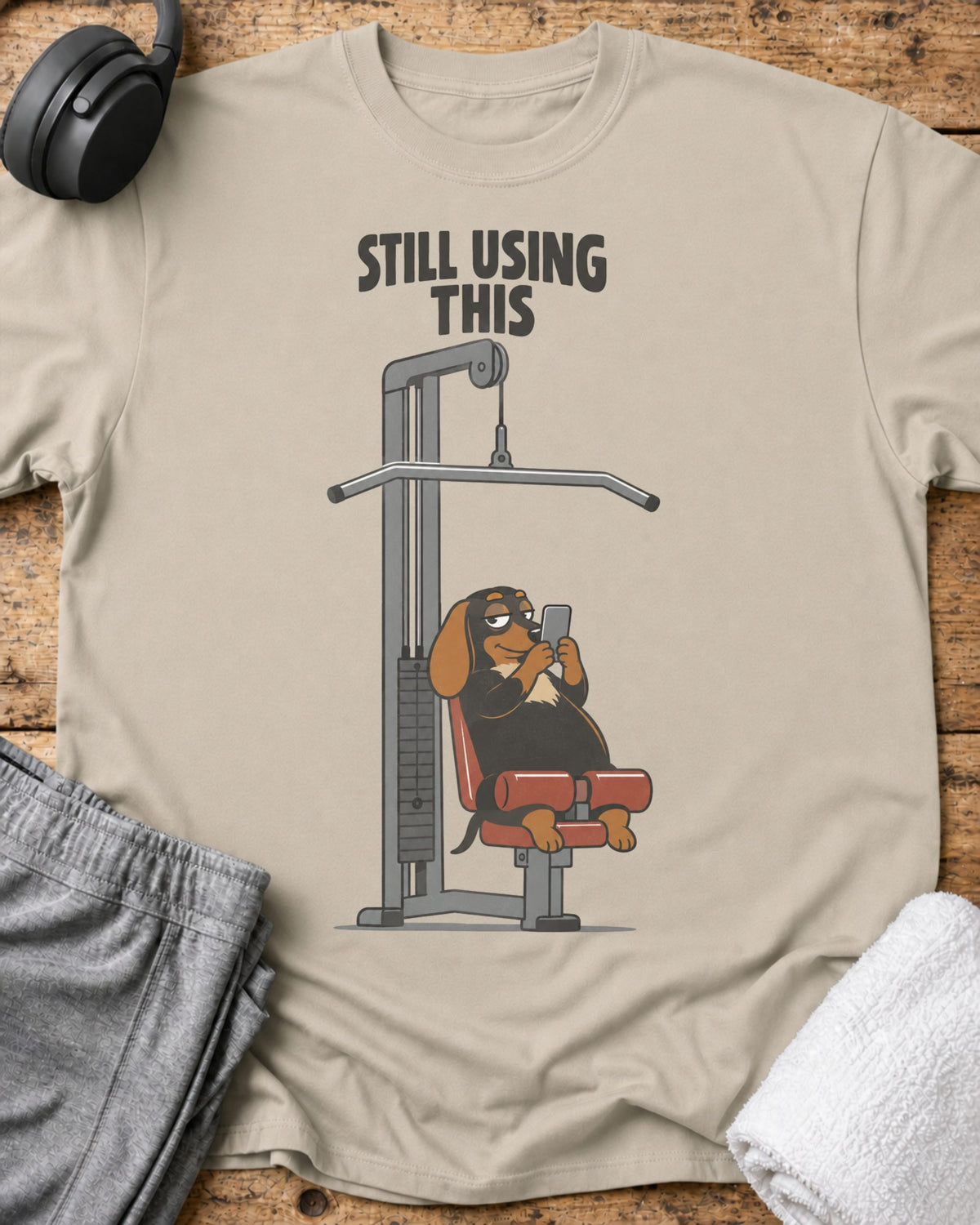 Still Using This T-Shirt — Sand