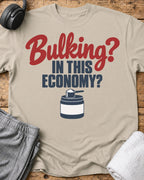 Bulking Economy T-Shirt — Sand