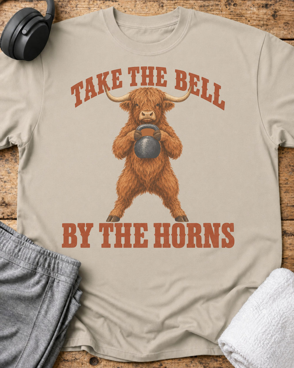 Take The Bell T-Shirt — Sand