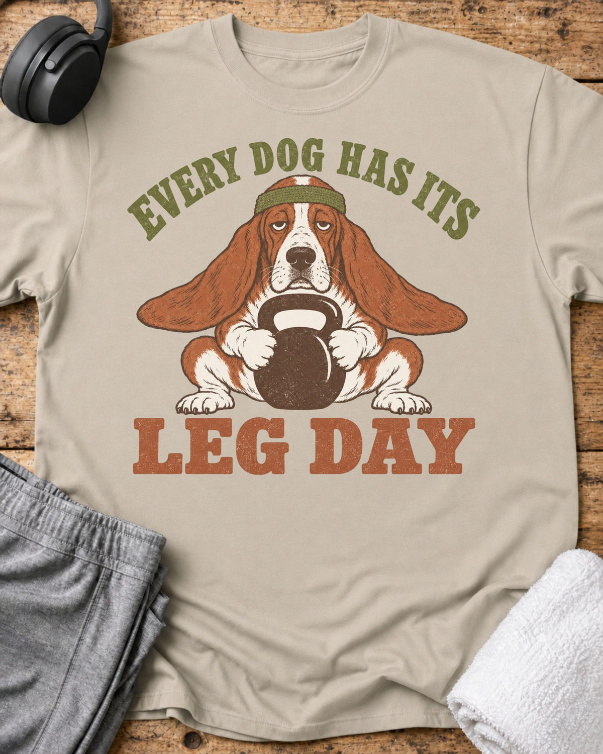 Every Dog T-Shirt — Sand