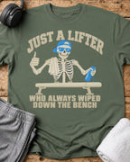 Just A Lifter T-Shirt — Military Green