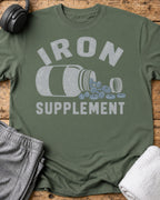 Iron Supplement T-Shirt — Military Green