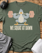 We Squat T-Shirt — Military Green