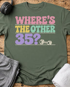 Where's The 35 T-Shirt — Military Green