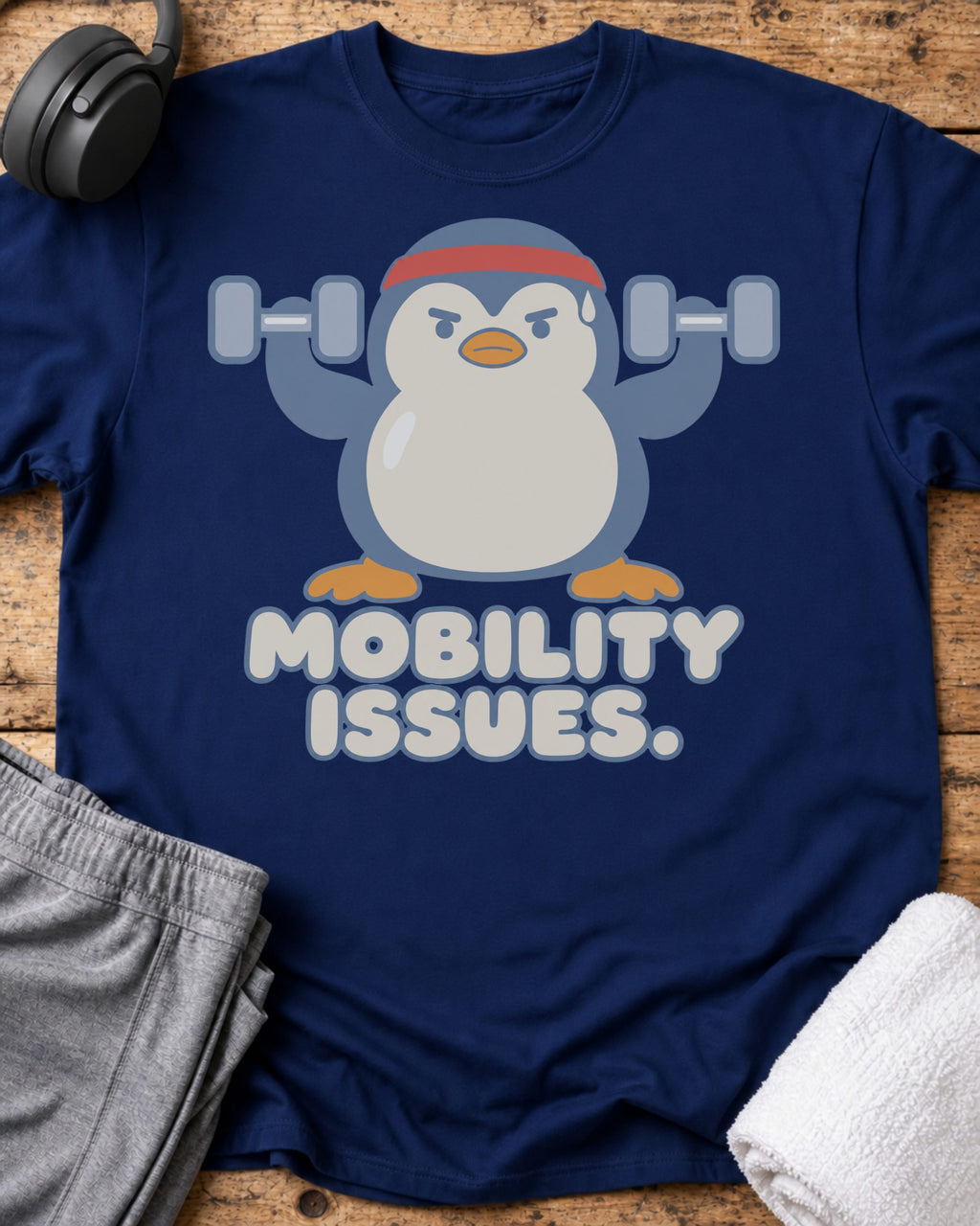 Mobility Issues T-Shirt — Royal