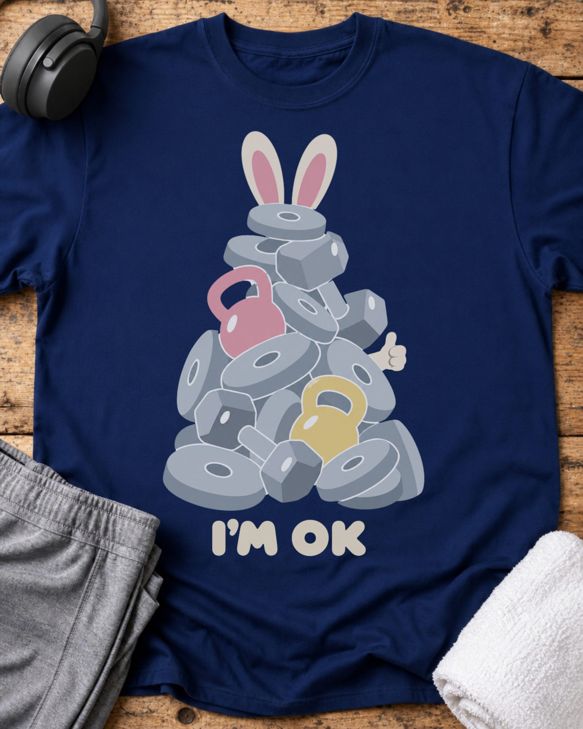 I'm Ok T-Shirt — Royal