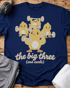 Big Three Curls T-Shirt — Royal