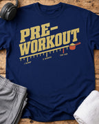 Pre-workout Label T-Shirt — Royal