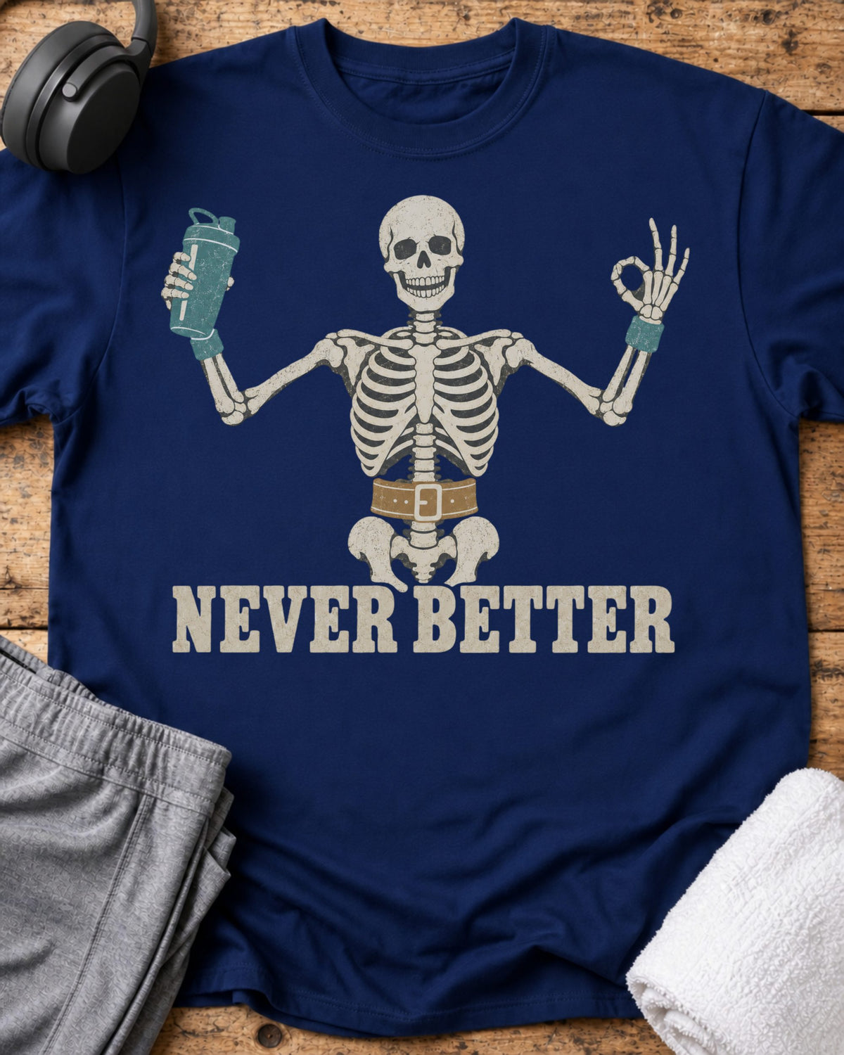 Never Better T-Shirt — Royal