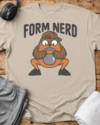 Form Nerd T-Shirt — Sand