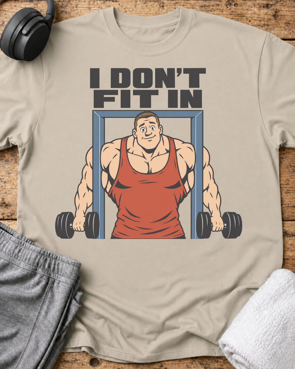 Don't Fit In T-Shirt — Sand