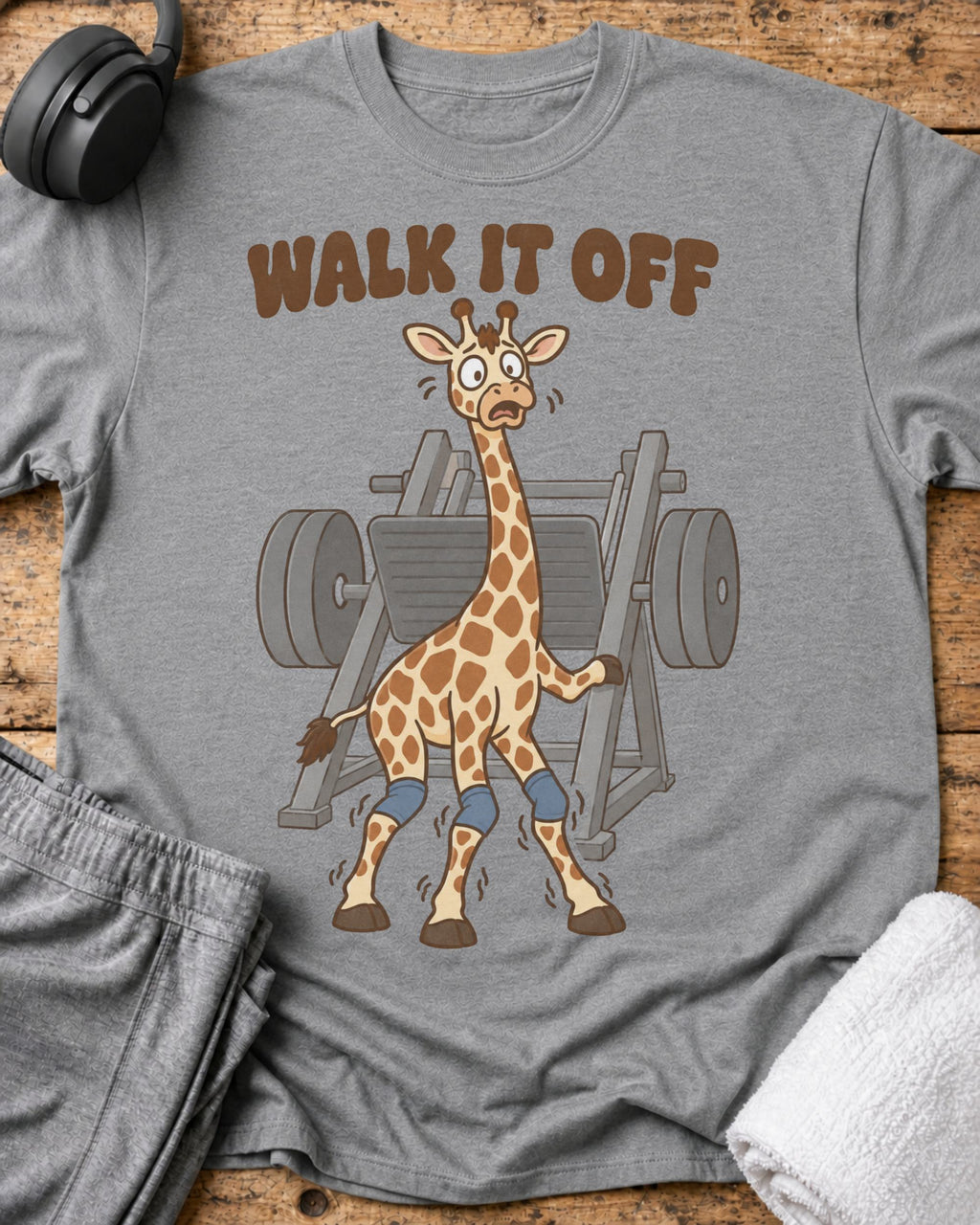 Walk It Off T-Shirt — Sport Grey