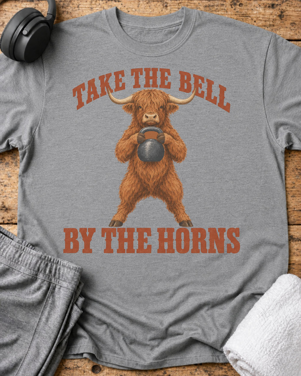 Take The Bell T-Shirt — Sport Grey