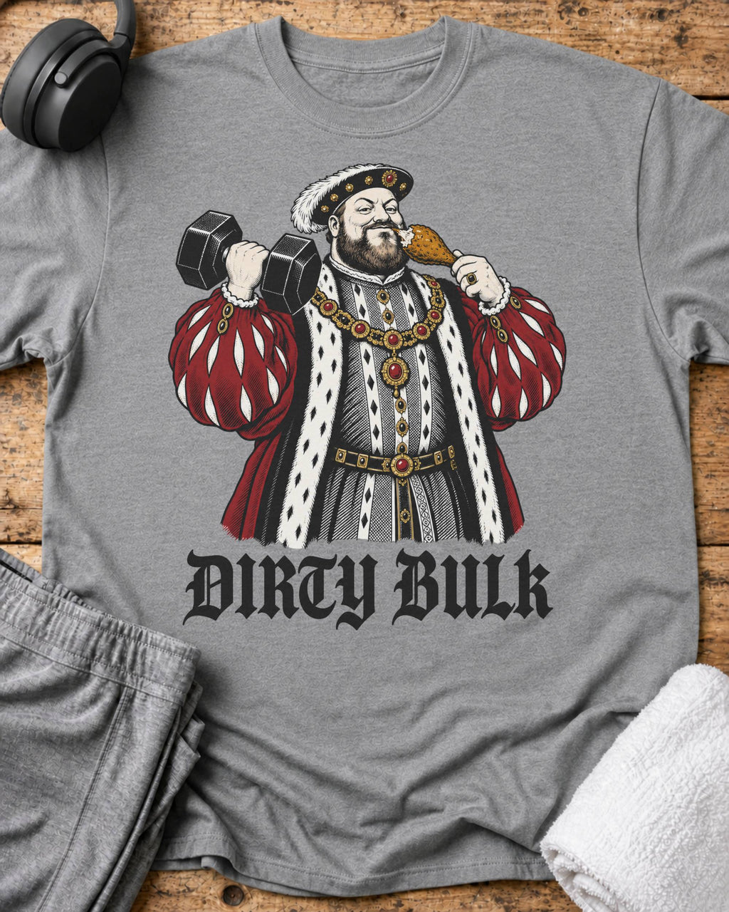 Dirty Bulk T-Shirt — Sport Grey