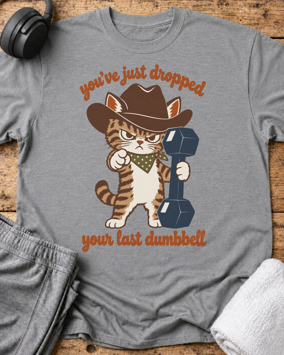 You've Just Dropped T-Shirt — Sport Grey