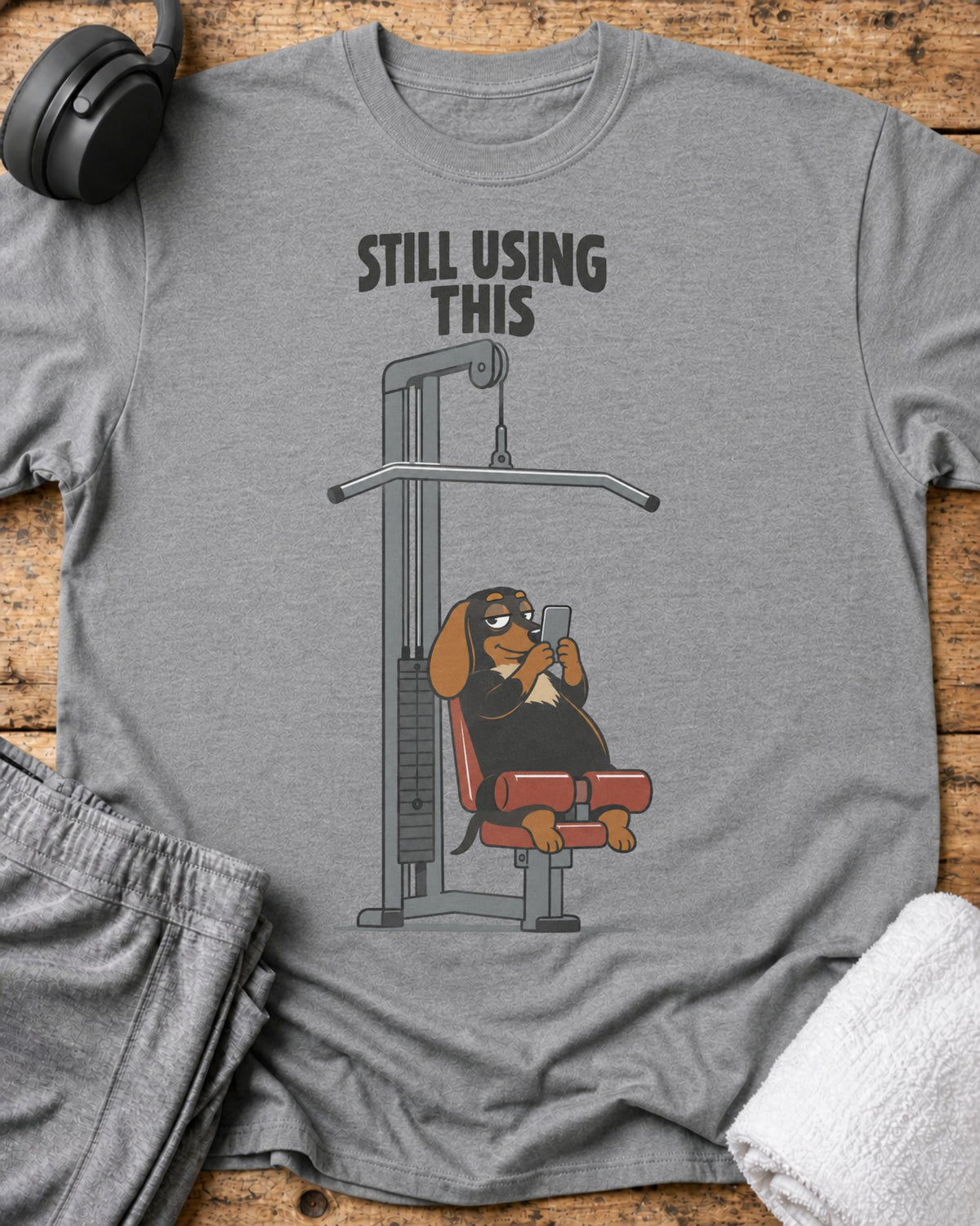 Still Using This T-Shirt — Sport Grey