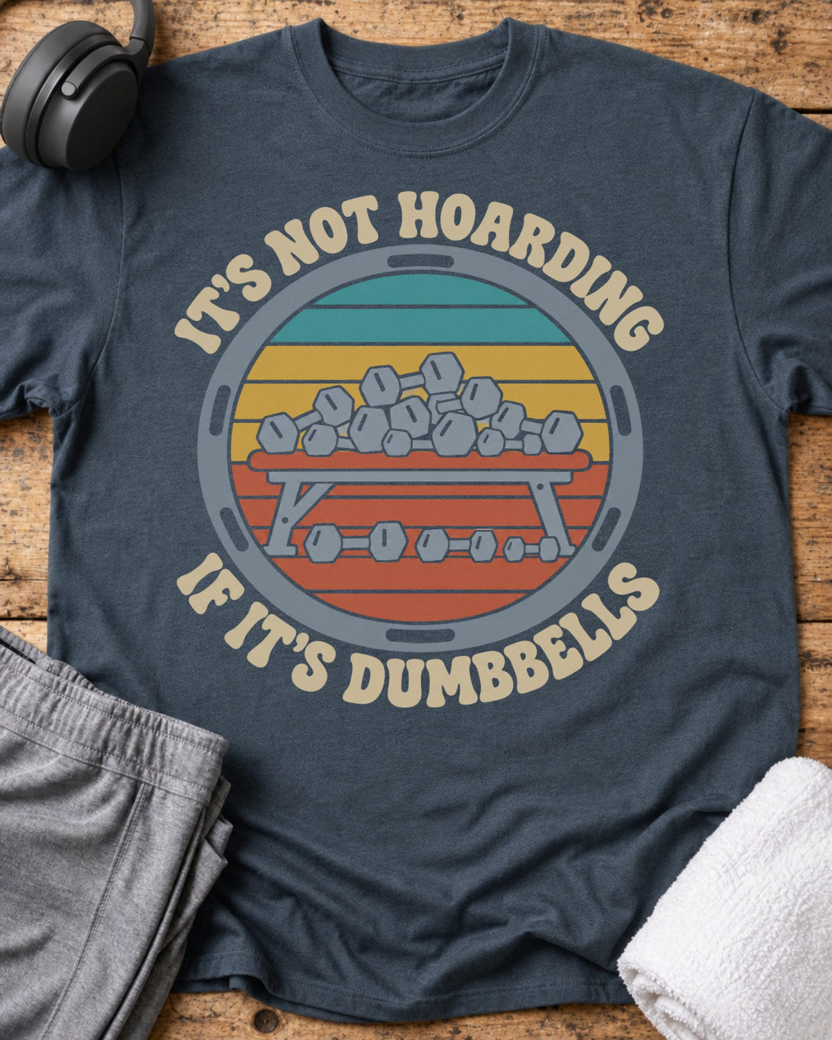 It's Not Hoarding T-Shirt — Dark Heather