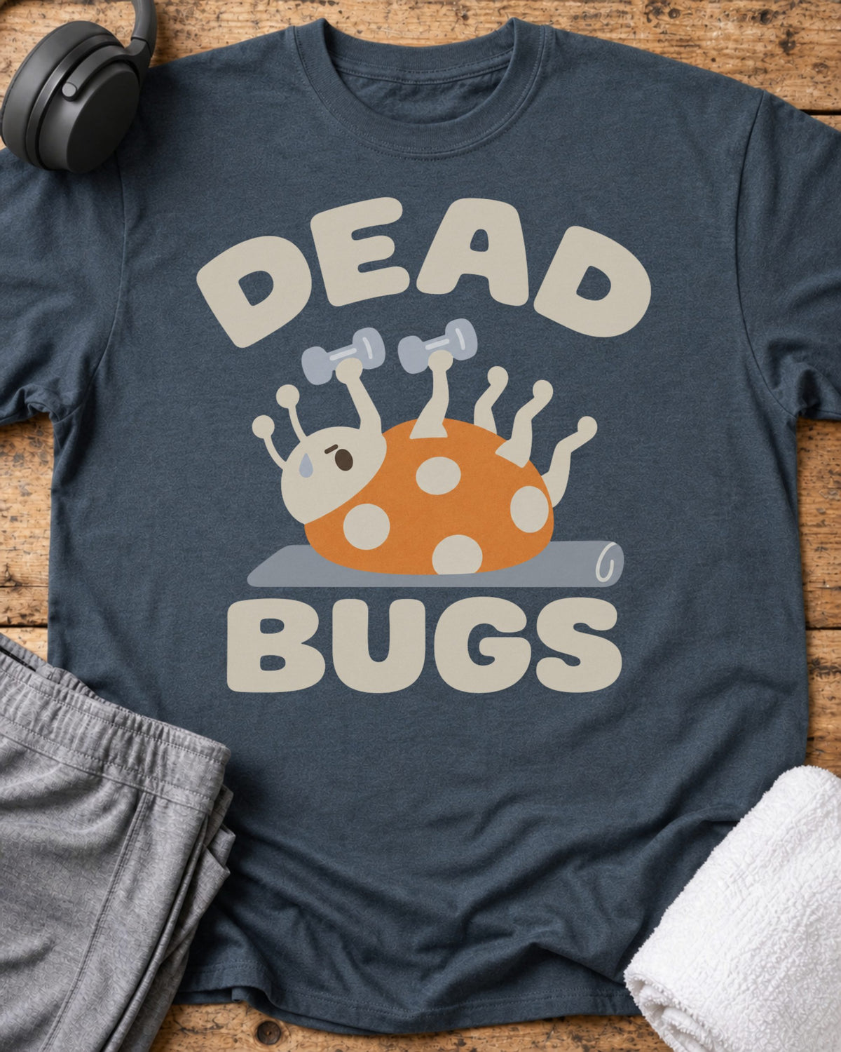 Dead Bugs T-Shirt — Dark Heather