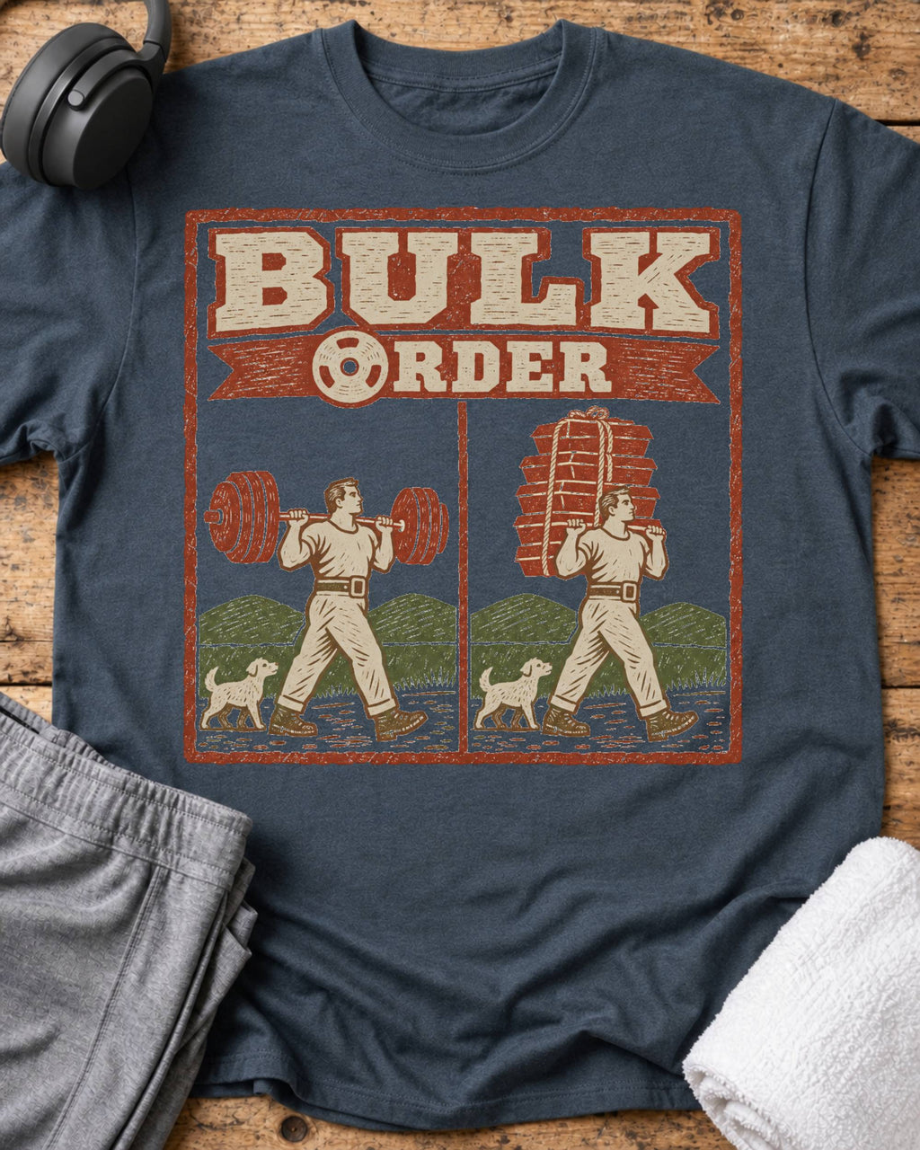 Bulk Order T-Shirt — Dark Heather