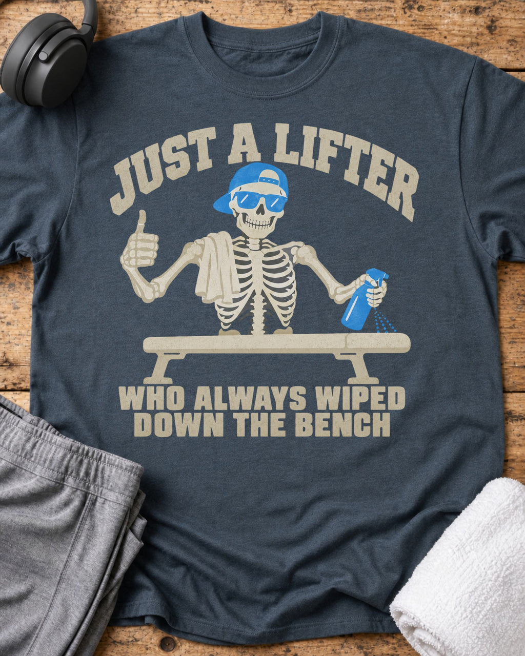 Just A Lifter T-Shirt — Dark Heather