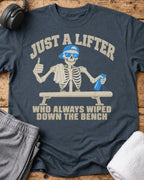 Just A Lifter T-Shirt — Dark Heather