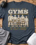 Protect Our Gyms T-Shirt — Dark Heather