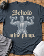 Behold Mine Pump T-Shirt — Dark Heather