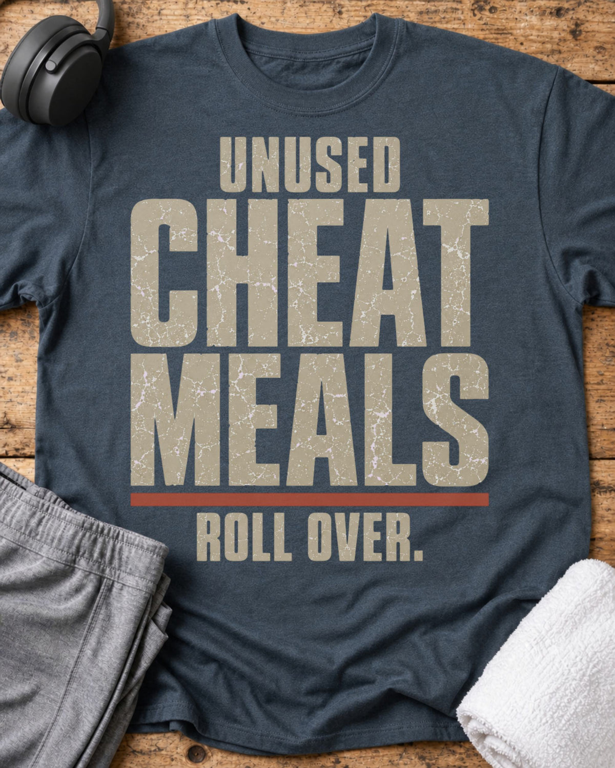 Unused Cheat Meals T-Shirt — Dark Heather
