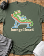 Lounge Lizard T-Shirt — Military Green