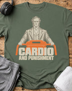 Cardio And Punishment T-Shirt — Military Green