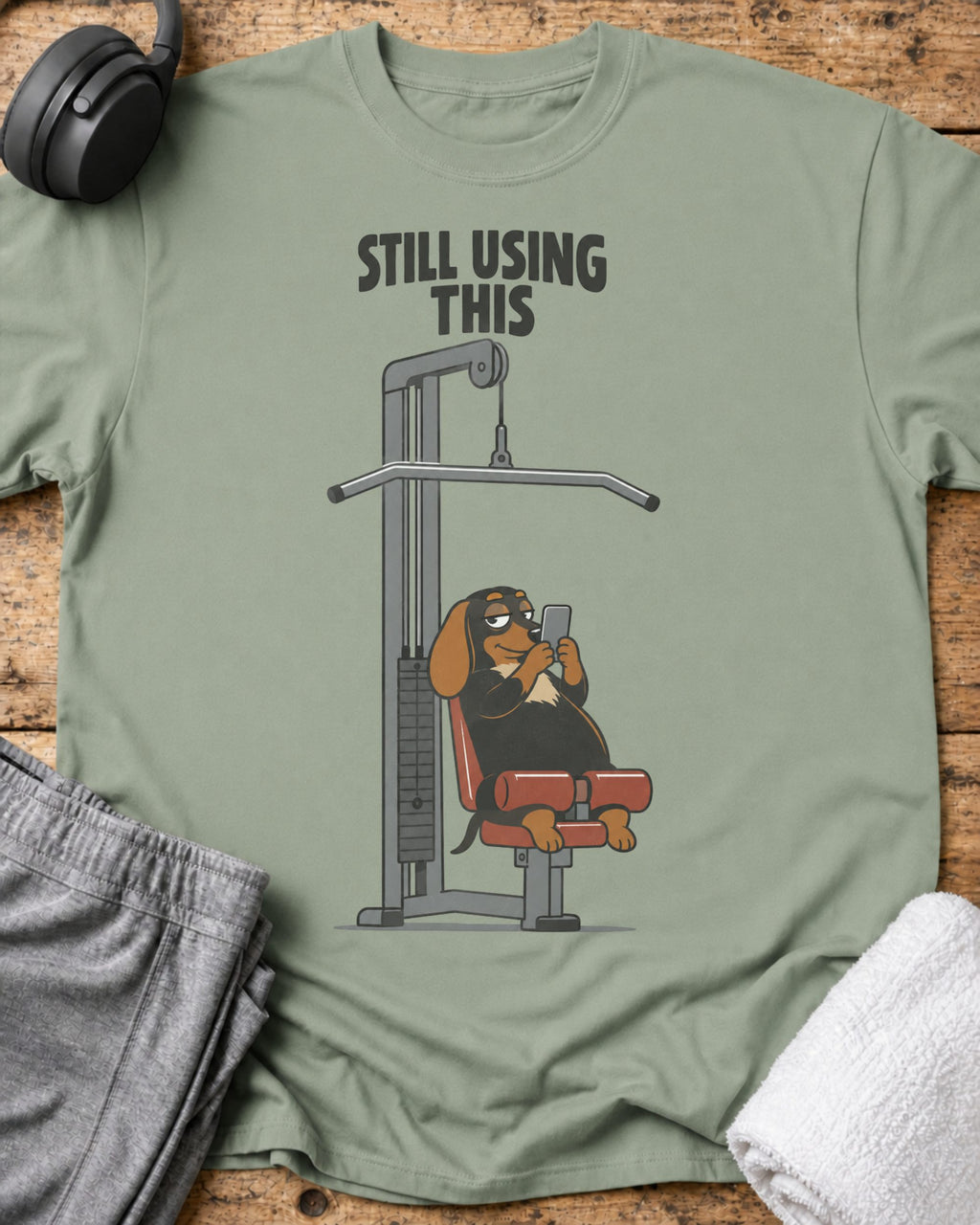 Still Using This T-Shirt — Sage