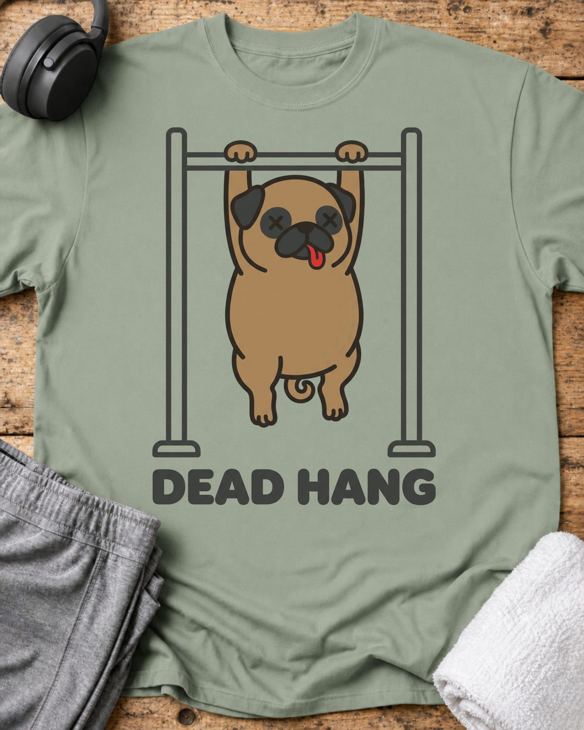 Dead Hang T-Shirt — Sage