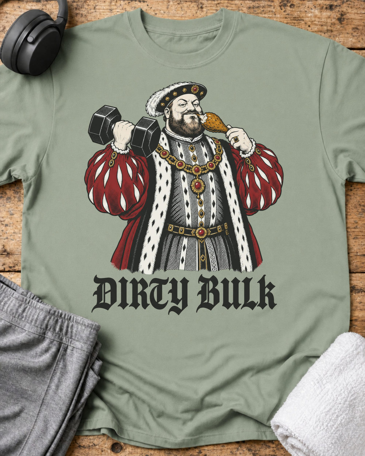 Dirty Bulk T-Shirt — Sage