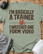 I'm Basically T-Shirt — Sage