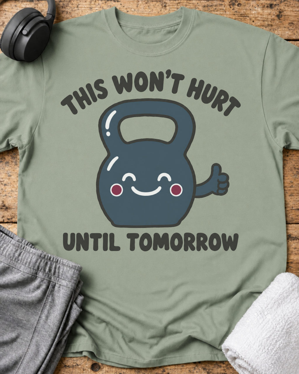 This Won't Hurt T-Shirt — Sage