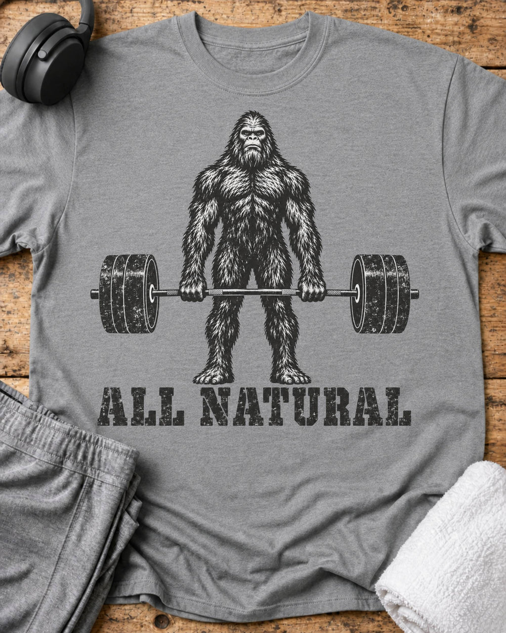 All Natural T-Shirt — Sport Grey