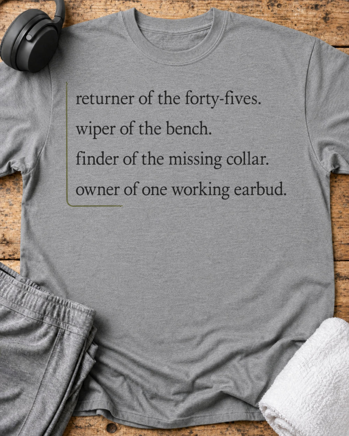 Returner Of Plates T-Shirt — Sport Grey