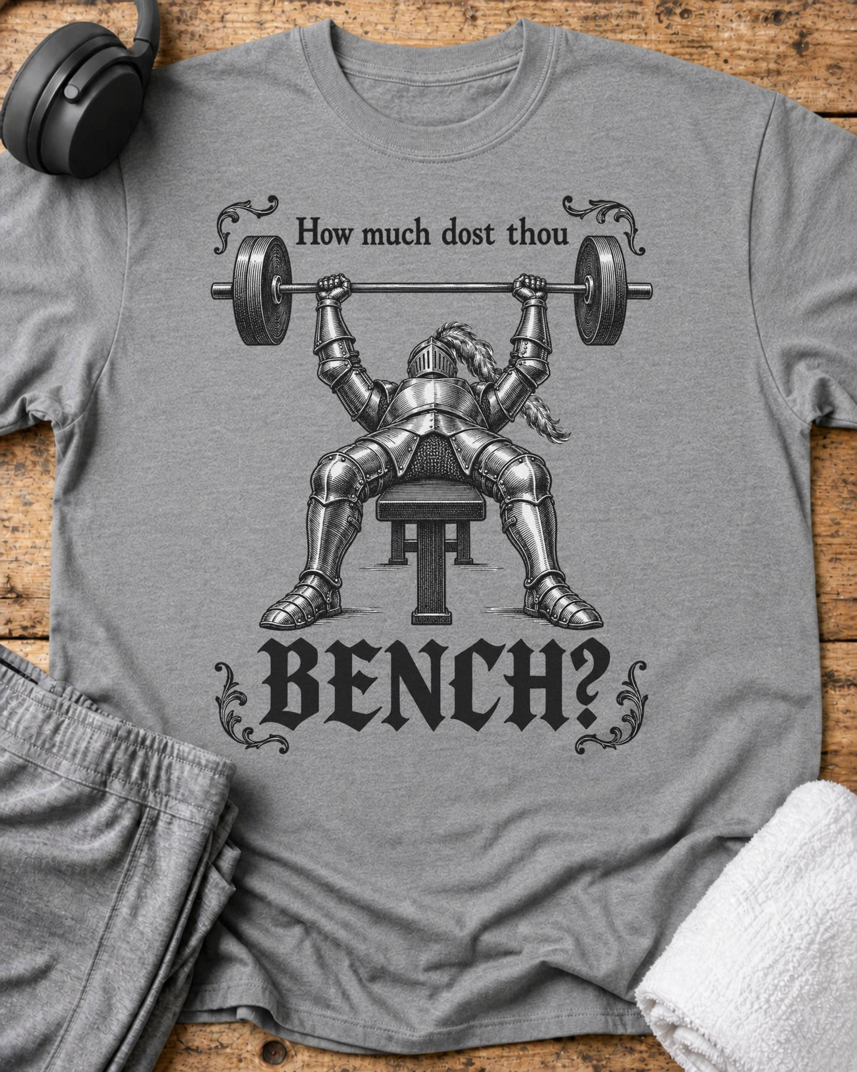 How Much Bench T-Shirt — Sport Grey