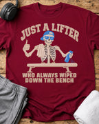 Just A Lifter T-Shirt — Cardinal Red