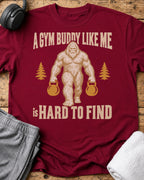 Gym Buddy T-Shirt — Cardinal Red