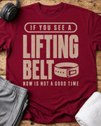 If You See T-Shirt — Cardinal Red